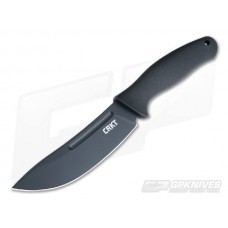 Нож с фиксированным клинком CRKT Humdinger K110KKP Knife Ken Onion Skinner Fixed Blade Black Carbon Steel