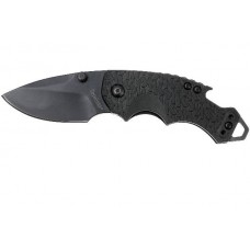 Нож складной Shuffle - KERSHAW 8700BLK, сталь 8Cr13MoV c покрытием BlackOxide, рукоять текстурированный термопластик GFN