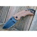 Нож складной Shuffle II - KERSHAW 8750TTANBW, сталь 8Cr13MoV c покрытием BlackWash™, рукоять термопластик GFN коричневого цвета