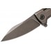 Нож складной KERSHAW 3475 Les George Design Boilermaker, сталь 8Cr13MoV, рукоять нержавеющая сталь, коричневый