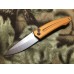 Полуавтоматический складной нож Launch 2 - Kershaw 7200EBSW Earth Brown, сталь Crucible CPM® 154, рукоять анодированный алюминий, песочный