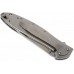 Складной нож Leek - Kershaw 1660, сталь Sandvik™ 14C28N, рукоять нержавеющая сталь 410 Stainless Steel