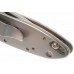 Складной нож Leek - Kershaw 1660, сталь Sandvik™ 14C28N, рукоять нержавеющая сталь 410 Stainless Steel