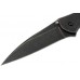 Складной нож Leek - Kershaw 1660BLKW, сталь Sandvik™ 14C28N с покрытием Black-Oxide BlackWash™, рукоять нержавеющая сталь 410 Stainless Steel, чёрный