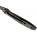 Складной нож Leek - Kershaw 1660BLKW, сталь Sandvik™ 14C28N с покрытием Black-Oxide BlackWash™, рукоять нержавеющая сталь 410 Stainless Steel, чёрный