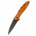 Складной нож Leek - KERSHAW 1660BRZBLK, сталь Sandvik™ 14C28N, рукоять анодированный алюминий бронзового цвета