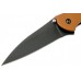 Складной нож Leek - KERSHAW 1660BRZBLK, сталь Sandvik™ 14C28N, рукоять анодированный алюминий бронзового цвета