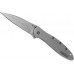 Складной нож Leek - Kershaw 1660CB (composite blade), сталь D2/Sandvik™ 14C28N, рукоять нержавеющая сталь 410