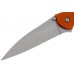Складной нож Leek - Kershaw 1660OR, сталь Sandvik™ 14C28N, рукоять анодированный алюминий оранжевого цвета