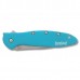 Складной нож Leek - Kershaw 1660TEAL, сталь Sandvik™ 14C28N, рукоять анодированный алюминий бирюзового цвета