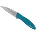 Складной нож Leek - Kershaw 1660TEAL, сталь Sandvik™ 14C28N, рукоять анодированный алюминий бирюзового цвета