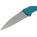 Складной нож Leek - Kershaw 1660TEAL, сталь Sandvik™ 14C28N, рукоять анодированный алюминий бирюзового цвета