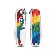 Складной нож Victorinox Classic limited edition 2017 "Guacamaya" (0.6223.L1709) 58мм 78функций