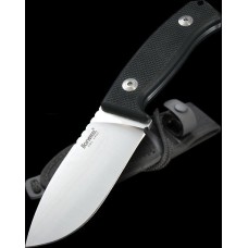 Нож с фиксированным клинком M2 Hunting, Satin Finish D2 Tool Steel, Black G10 Handle