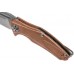 Складной полуавтоматический нож Kershaw Mini Natrix Copper K7006CU, сталь D2, рукоять медь