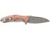 Складной полуавтоматический нож Kershaw Mini Natrix Copper K7006CU, сталь D2, рукоять медь