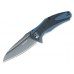 Складной нож Kershaw Natrix Blue/Gray K7007CF, сталь 8Cr13MoV, рукоять G10/карбон