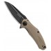 Складной нож Kershaw Natrix Tan K7007TANBW, сталь 8Cr13MoV, рукоять G-10