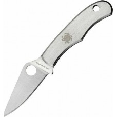 Нож складной Spyderco Bug C133P, сталь 3Cr13, рукоять нержавеющая сталь