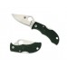 Нож складной ManBug Spyderco MGREP, сталь ZDP-189 Satin Plain, рукоять термопластик FRN, (British Racing Green) зелёный