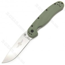 Нож складной RAT™-1 Limited Edition, Satin Blade, Olive Drab Handle, D2 Tool Steel