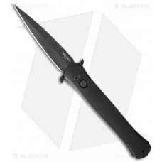 Автоматический складной нож The Don, Solid Black Smooth Aluminum