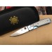 Нож складной Spyderco Centofante Memory C155TIP, сталь VG-10, рукоять титан