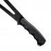 Топор Fusion Battle Axe - SOG F02T, сталь 420 Hardcased Black, рукоять G10, чёрный