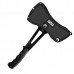 Топор Fusion Battle Axe - SOG F02T, сталь 420 Hardcased Black, рукоять G10, чёрный