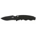 Складной нож Zoom Mini Black - SOG ZM1002, сталь лезвия AUS-8 Hardcased Black TiNi, рукоять алюминий, чёрный