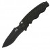 Складной нож Zoom Black - SOG ZM1012, сталь лезвия AUS-8 Hardcased Black TiNi, рукоять алюминий, чёрный