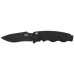 Складной нож Zoom Black - SOG ZM1012, сталь лезвия AUS-8 Hardcased Black TiNi, рукоять алюминий, чёрный