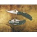 Нож складной Limited Worker Sprint Run Spyderco 01GPGR, сталь G-10 Satin Plain, рукоять стеклотекстолит G10, зелёный