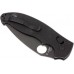 Нож складной Manix 2 Black - Spyderco 101GPBBK2, сталь Crucible CPM® S30V™ Black DLC Plain, рукоять G10, чёрный