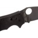 Нож складной Manix 2 Black - Spyderco 101GPBBK2, сталь Crucible CPM® S30V™ Black DLC Plain, рукоять G10, чёрный