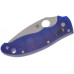 Нож складной Manix 2 Lightweight Blue Spyderco 101PBL2, сталь Carpenter CTS™ - BD1 Alloy Satin Plain, рукоять пластик FRCP, синий