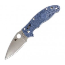 Нож складной Manix 2 Lightweight Dark Blue Spyderco 101PDBL2, сталь Crucible CPM® S110V™ Satin Plain, рукоять пластик FRCP, синий