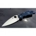 Нож складной Manix 2 Lightweight Dark Blue Spyderco 101PDBL2, сталь Crucible CPM® S110V™ Satin Plain, рукоять пластик FRCP, синий