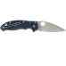 Нож складной Manix 2 Lightweight Dark Blue Spyderco 101PDBL2, сталь Crucible CPM® S110V™ Satin Plain, рукоять пластик FRCP, синий