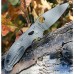 Нож складной Manix 2 Spyderco 101PGY2, сталь Carpenter CTS™ - Maxamet® Micro-Melt® Alloy Satin Plain, рукоять пластик FRCP, серый