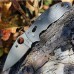 Нож складной Manix 2 Spyderco 101PGY2, сталь Carpenter CTS™ - Maxamet® Micro-Melt® Alloy Satin Plain, рукоять пластик FRCP, серый