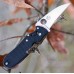 Нож складной P'Kal™ Spyderco 103GP, сталь Crucible CPM® S30V™ Satin P’Kal’s PlainEdge™, рукоять стеклотекстолит G-10, чёрный