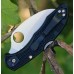 Складной нож Tasman Salt 2 - Spyderco 106SBK2, сталь H1 Satin Serrated, рукоять термопластик FRN, чёрный