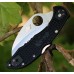 Складной нож Tasman Salt 2 - Spyderco 106SBK2, сталь H1 Satin Serrated, рукоять термопластик FRN, чёрный