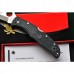 Нож складной Endura Wave Emerson Opener Spyderco 10PGYW, сталь VG-10 Satin Plain, рукоять термопластик FRN, чёрный