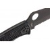 Складной нож Spyderco Endura 4 - 10PSBBK, сталь VG-10 Black Combo, рукоять термопластик FRN, чёрный