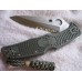 Складной нож Spyderco Endura 4 - 10PSFG, сталь VG-10 Satin Combo, рукоять термопластик FRN зелёная (foliage green)