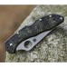 Нож складной Delica 4 Lightweight Spyderco 11ZFPGR, сталь VG-10 Satin Plain, рукоять термопластик FRN, (Zoom Green) зелёный