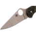 Нож складной Delica 4 Lightweight Spyderco 11ZFPGR, сталь VG-10 Satin Plain, рукоять термопластик FRN, (Zoom Green) зелёный