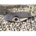 Нож складной Sage 2 - Spyderco C123TIP, сталь Crucible CPM® S30V™ Satin Plain, рукоять титан, серый